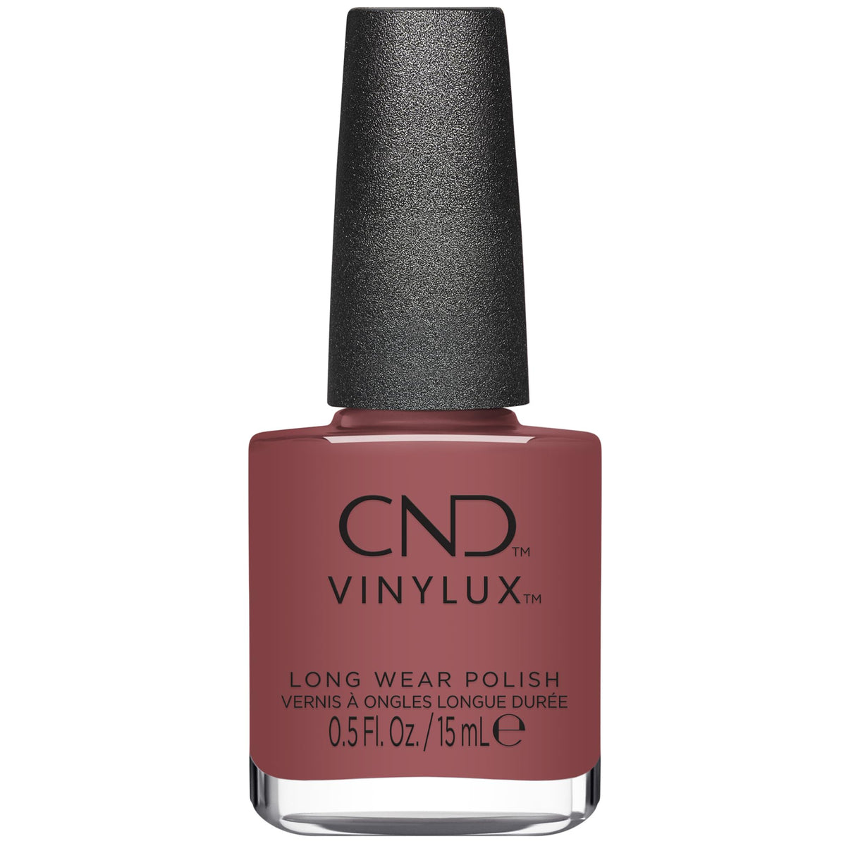 CND Vinylux Longwear Red Nail Polish, Gel-like Shine & Chip Resistant Color, Rose-Mance, 0.5 fl. oz Beauty & Personal Care CND