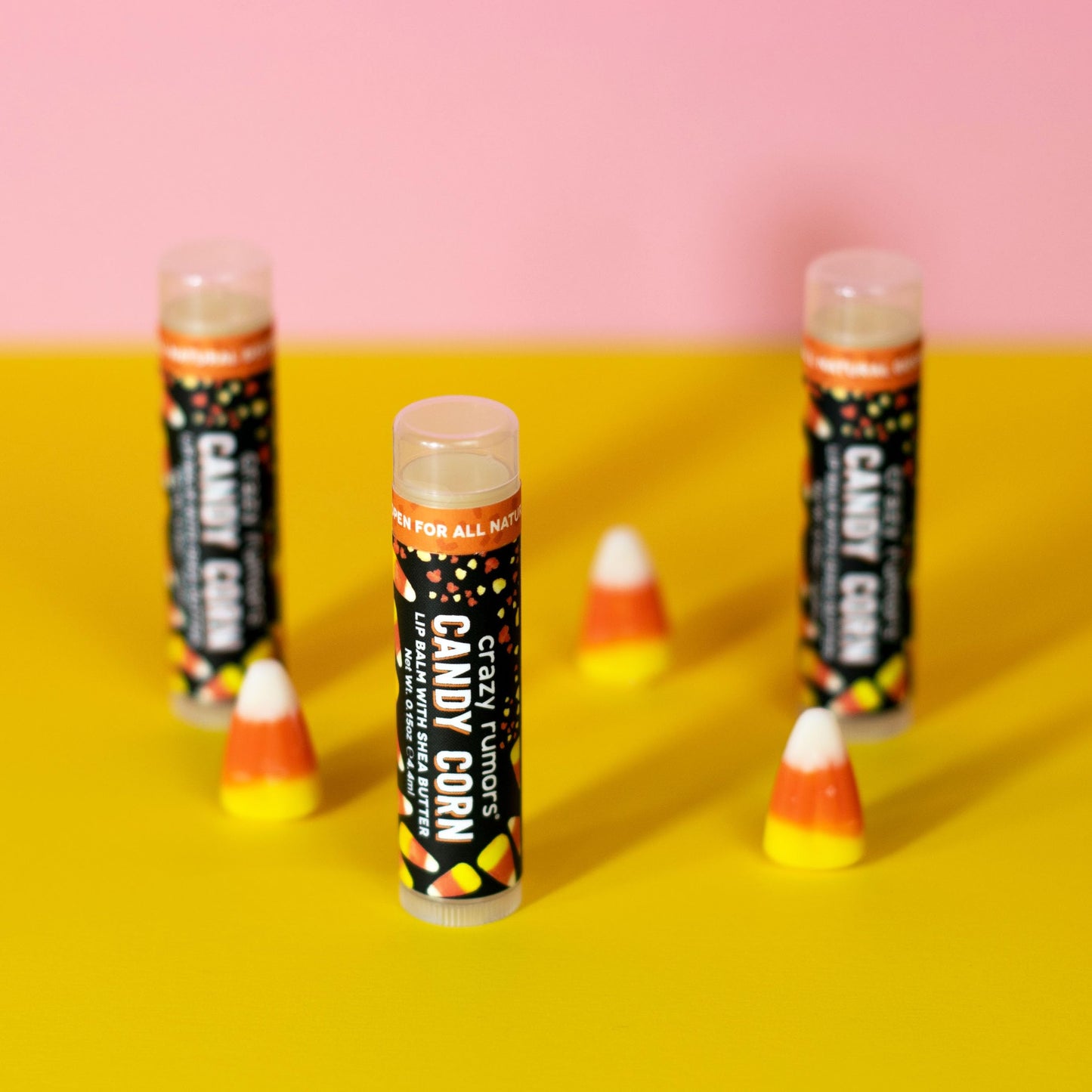 Crazy Rumors Candy Corn Lip Balm, 0.15 oz Beauty & Personal Care Crazy Rumors