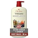 Old Spice Cleansing Body Wash for Men, 24/7 Shower Fresh with Lasting Scent, Exfoliate & Moisture, Gentle on Skin, Vitamin B3, Volcano with Dark Cedar Beauty & Personal Care Old Spice