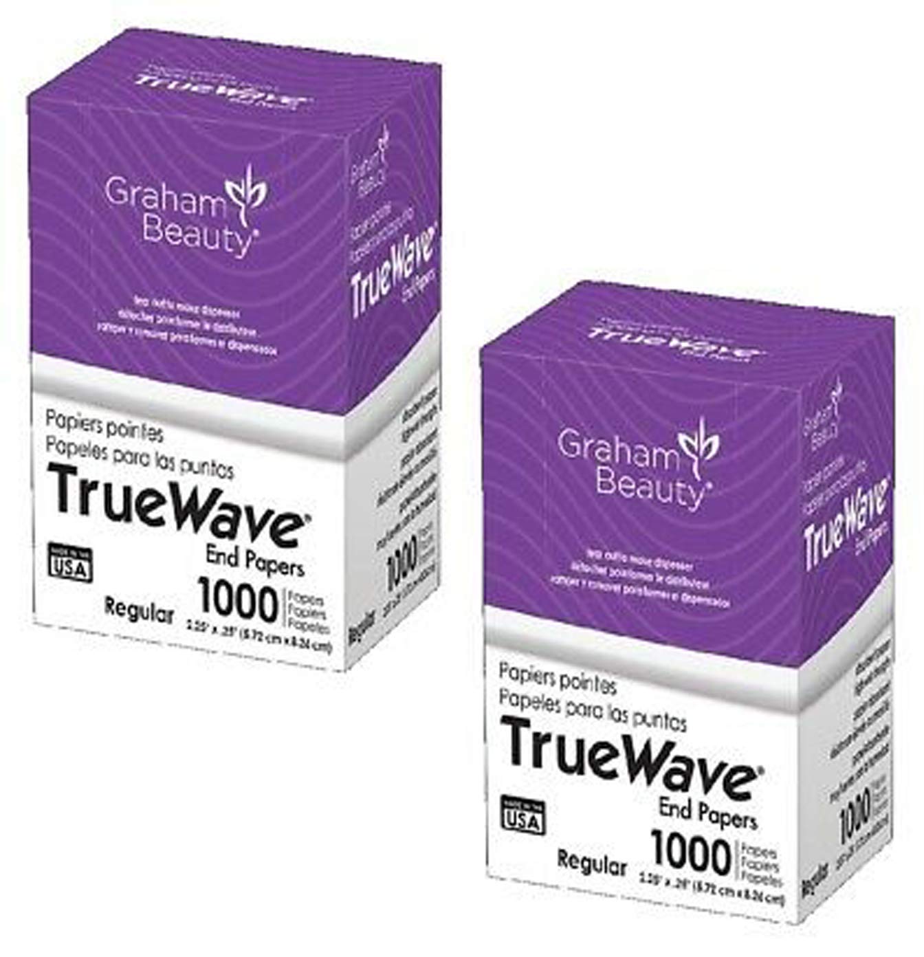 Graham Beauty Salon Truewave Jumbo End Paper 1000 Pack - HC-26067 Beauty & Personal Care Graham