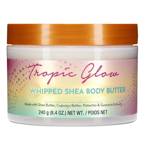 Tree Hut Tropic Glow Whipped Shea Body Butter, Hydrating & Nourishing Body Lotion with Natural Oils, Moisturizer for Soft & Smooth Skin, 8.4 Oz Beauty & Personal Care Tree Hut