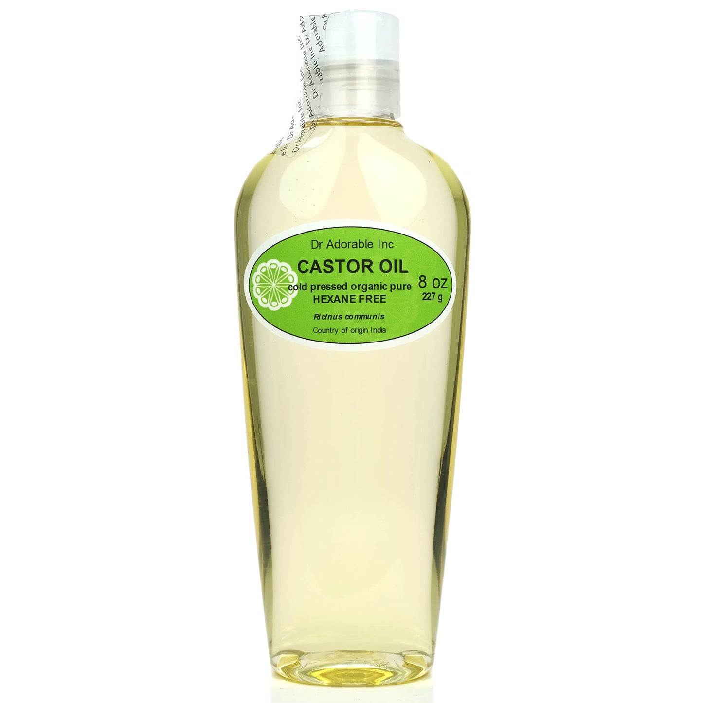 Dr Adorable - 8 oz - Premium Castor Oil - 100% Pure Natural Organic Cold Pressed Virgin Beauty & Personal Care Dr Adorable