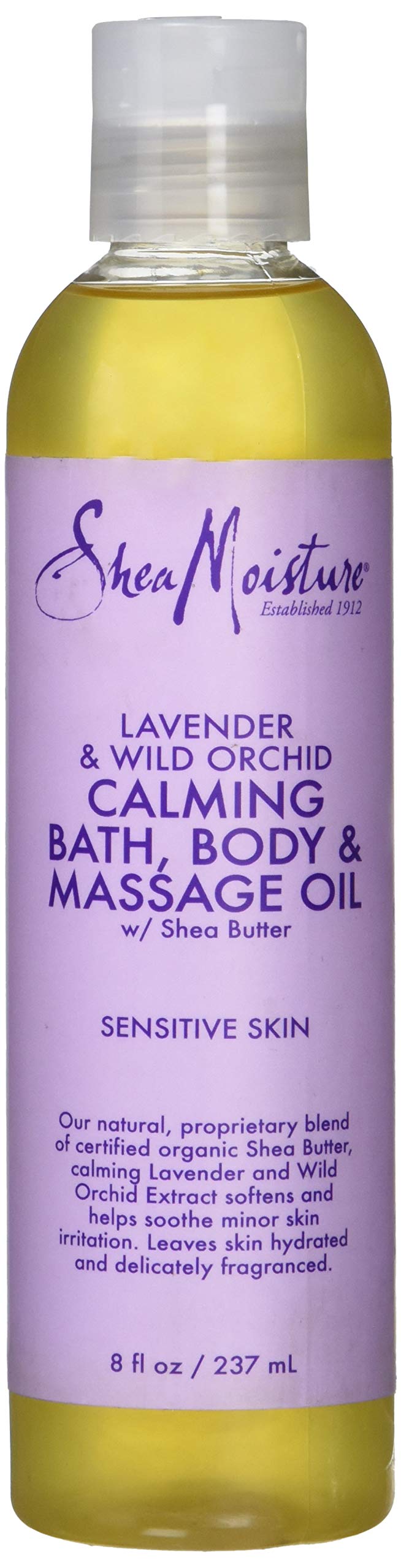 Shea Moisture Lavender & Wild Orchid Bath-Body & Massage Oil, 8 Ounce Beauty & Personal Care SheaMoisture