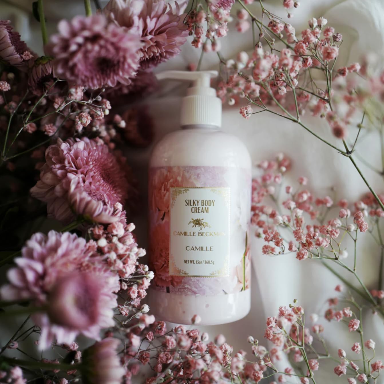 Camille Beckman Camille Scented Silky Body Cream, Daily Moisturizer for All Skin Types, Non-Greasy Vegan Formula to Nourish and Soften Hands and Body Beauty & Personal Care Camille Beckman