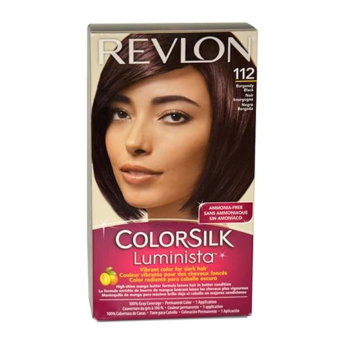 Revlon ColorSilk Luminista Haircolor, Burgundy Black Beauty & Personal Care REVLON