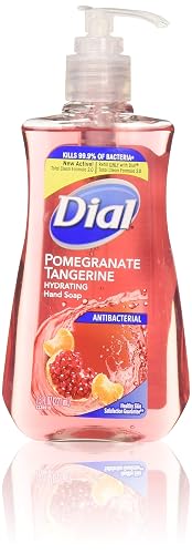 Dial Pomegranate & Tangerine Antibacterial Hand Soap with Moisturizer 7.5 Oz. (Pack of 4) Beauty & Personal Care Dial