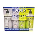 Mrs. Meyers Clean Day Hand Soap Variety Pack 16 Fl Oz 4 Pack Net Wt 64 Fl Oz,, 64 Oz () Beauty & Personal Care Mrs. MEYER'S