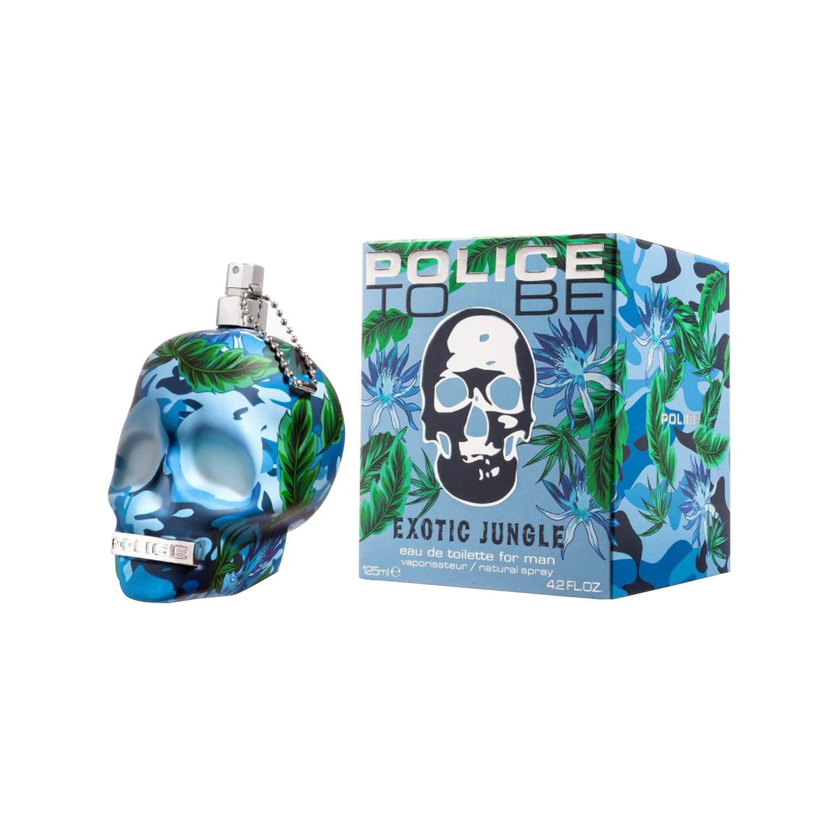 To Be Exotic Jungle For Man By Police - Fragrance For Men - Sparkling Bergamot And Juicy Mandarin - Turns Into A Smooth Wave Of Seduction - Rich