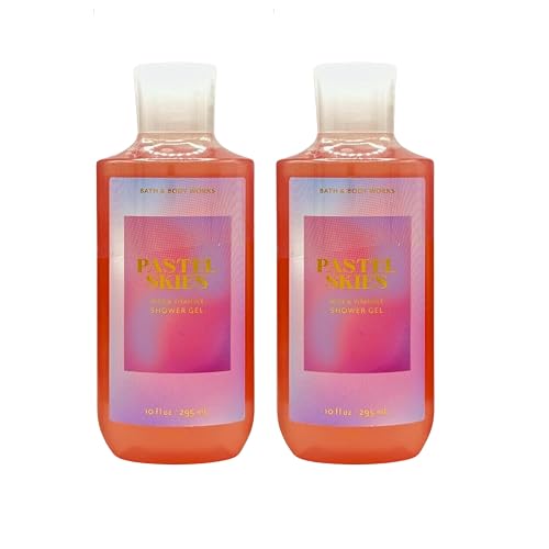 Bath & Body Works Shower Gel, Gift Set of 2, 10oz Each (Pastel Skies) Beauty & Personal Care Bath & Body Works