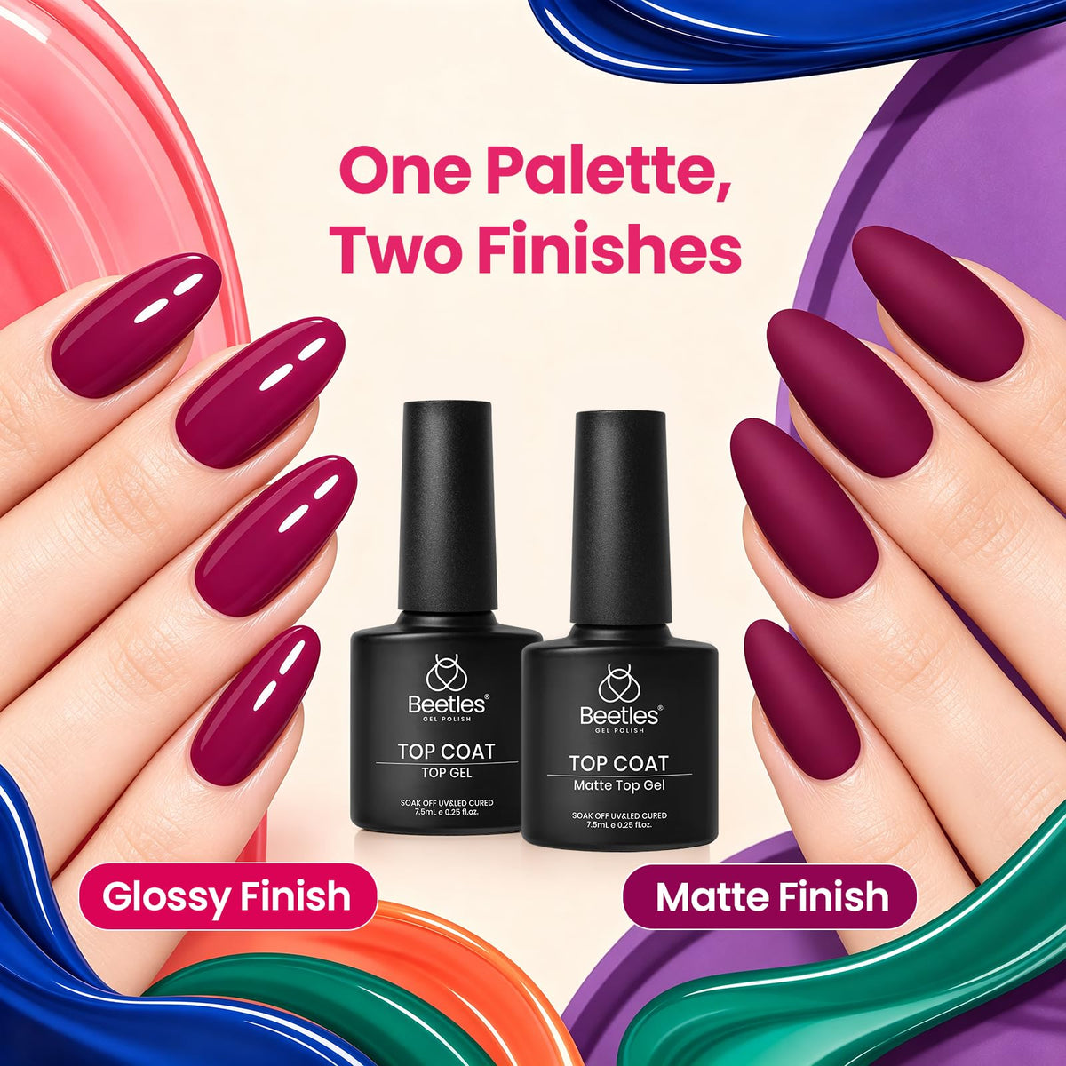 Beetles Fall Gel Polish Kit, Chic Outfits Collection, 25 Colors