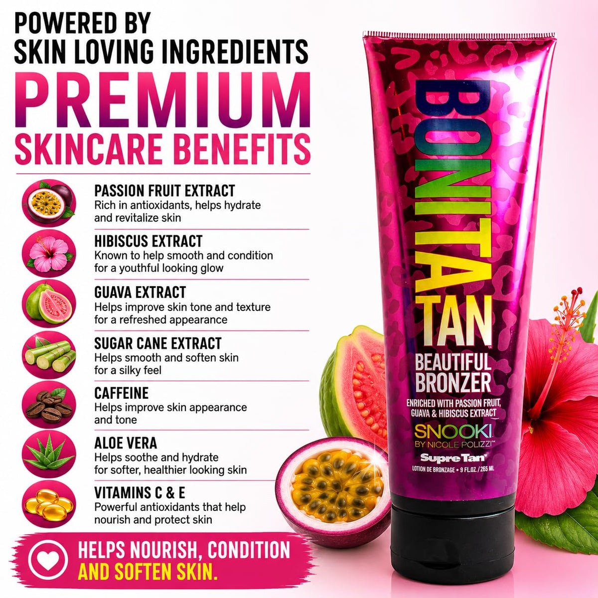 Supre Snooki Bonita Tan Beautiful Bronzer, Brown Beauty & Personal Care Supre