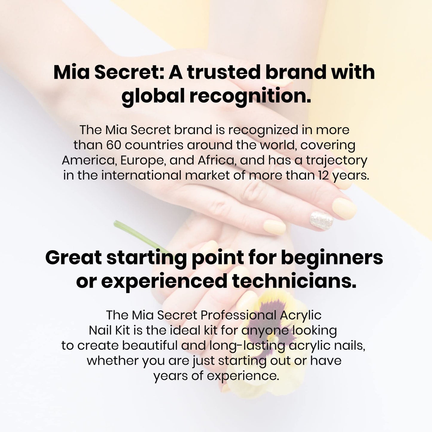 Mia Secret Professional Acrylic Nail Kit – Complete Beginner Set with Everything for Acrylic Nails, Full Kit de Uñas Acrílicas Completo Beauty & Personal Care Mia Secret