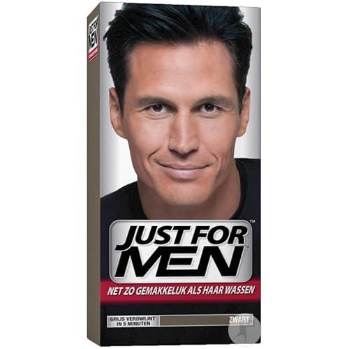 Just For Men Shampoo-In Haircolor, Real Black H-55 Beauty & Personal Care Just for Men