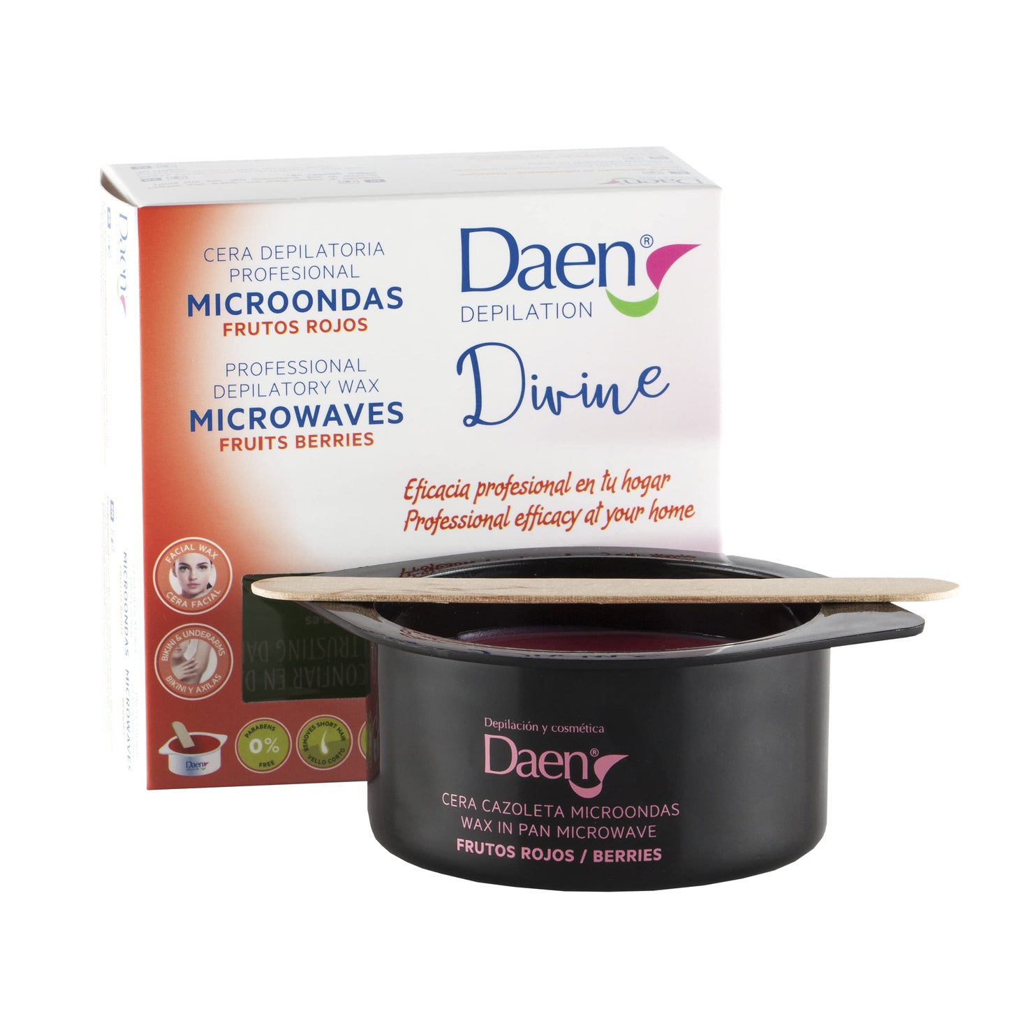 Daen 100 g Berries Microwavable Wax Beauty and Personal Care Daen