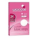 Waxxxie Washable Fabric Wax Strips 24pk for use with Wax Cartridge and Strip Wax for an Unbeatable at Home Salon Experience Beauty & Personal Care Waxxxie