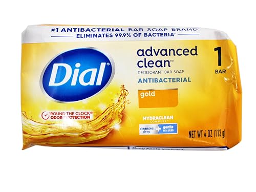 Dial Bar Soap Gold 4 Ounce 8 Count Anti-Bacterial Beauty & Personal Care Dial
