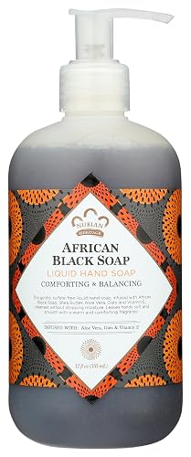 Nubian Heritage African Black Liquid Hand Soap, 12 Fz Beauty & Personal Care Nubian Heritage