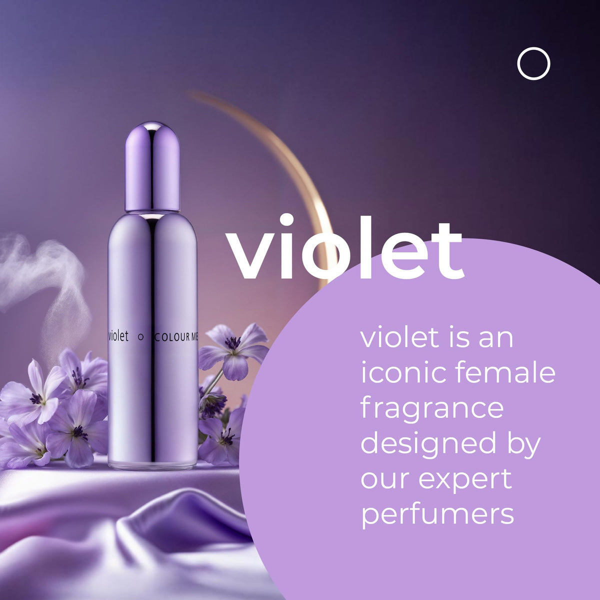 Milton-Lloyd Colour Me Violet - Oriental Floral Vanilla Perfum - Long Lasting Perfum for Women - Eau de Parfum for Women - Womens Perfum - 3.4 oz Beauty & Personal Care Milton-Lloyd