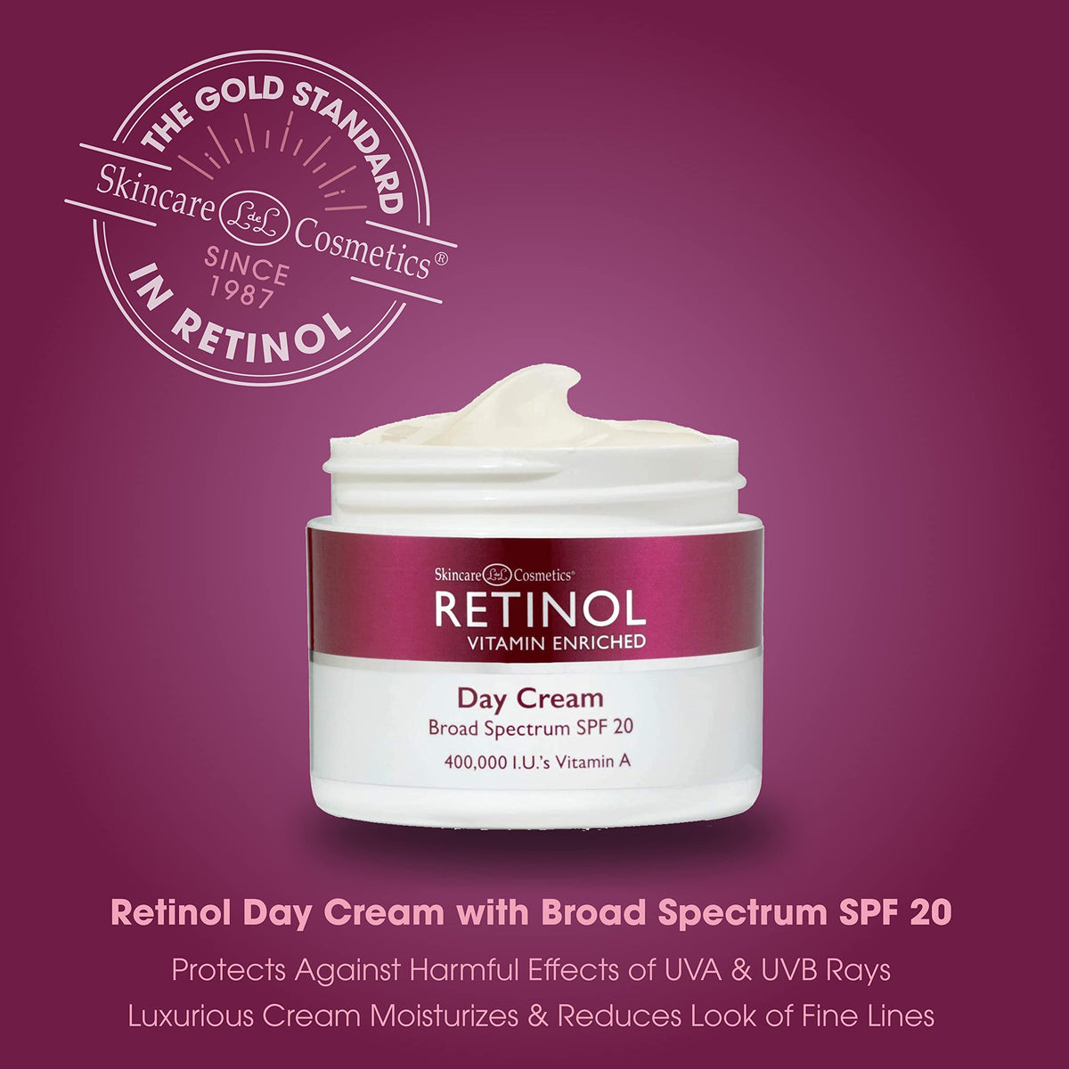 Retinol LIVAURA Skincare LdeL Cosmetics Cream Vitamins A + C + E (Day Cream) Beauty & Personal Care Retinol