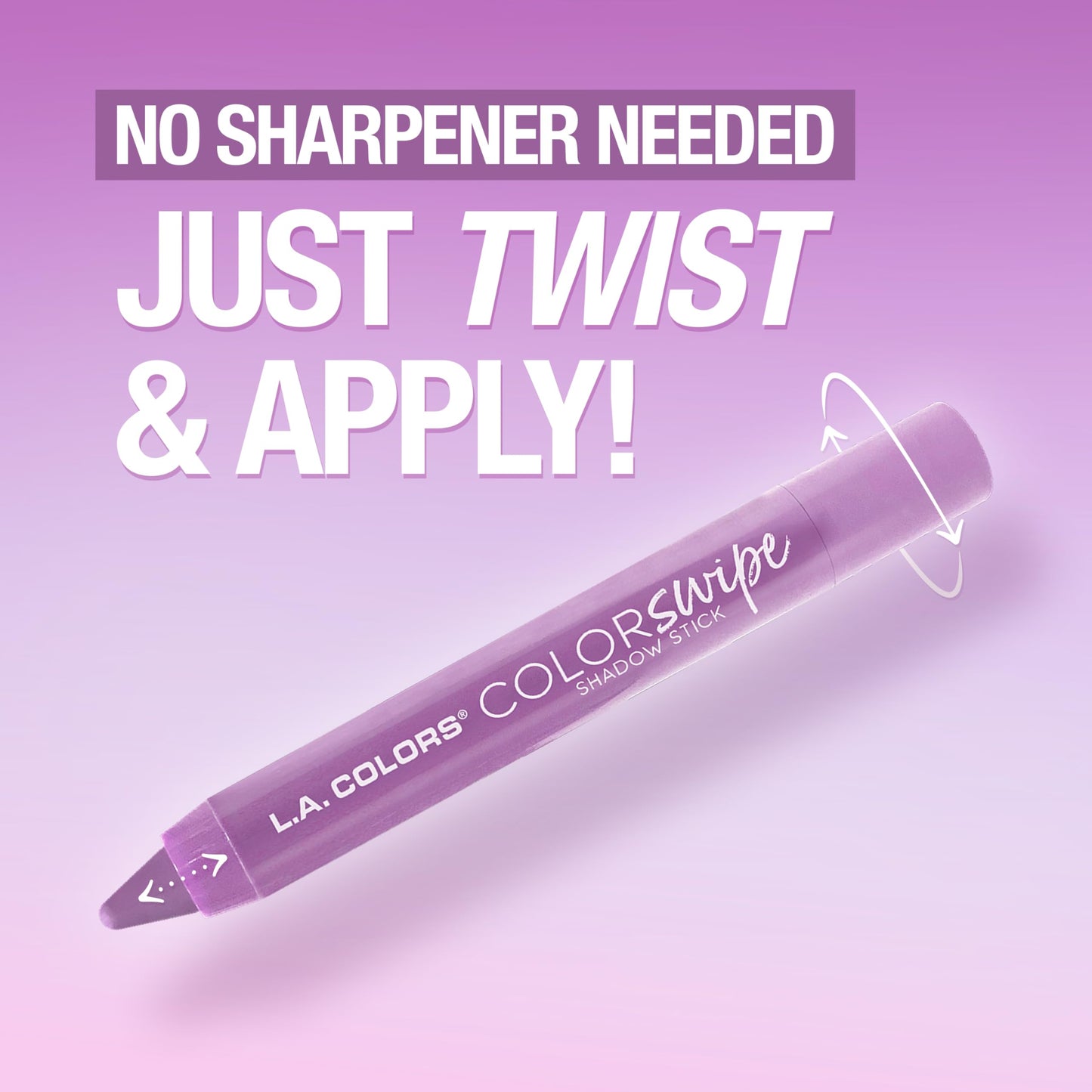 L.A. COLORS Color Swipe Shadow Stick, Champagne CP687 Beauty & Personal Care L.A. COLORS