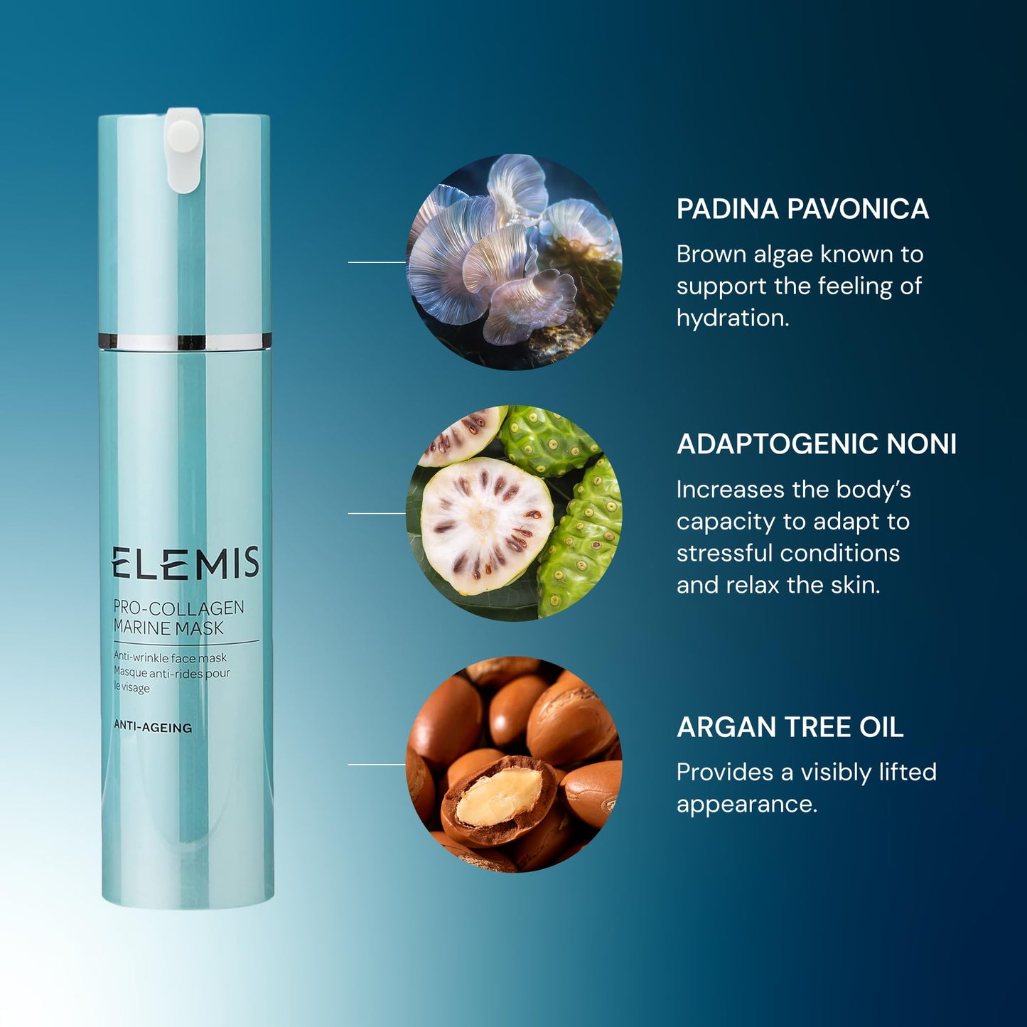 ELEMIS Pro-Collagen Marine Anti-wrinkle Face Mask, 1.6 Fl Oz Beauty & Personal Care ELEMIS