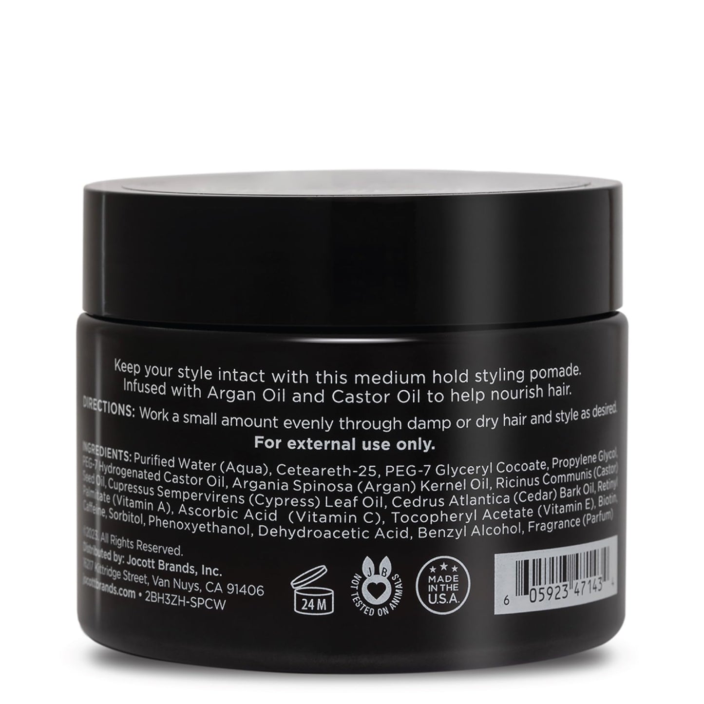 Argan Magic Medium Hold Pomade with Argan Oil | Shapes, Adds Texture, Increases Definition, Paraben Free (8 Oz) Beauty & Personal Care Argan Magic