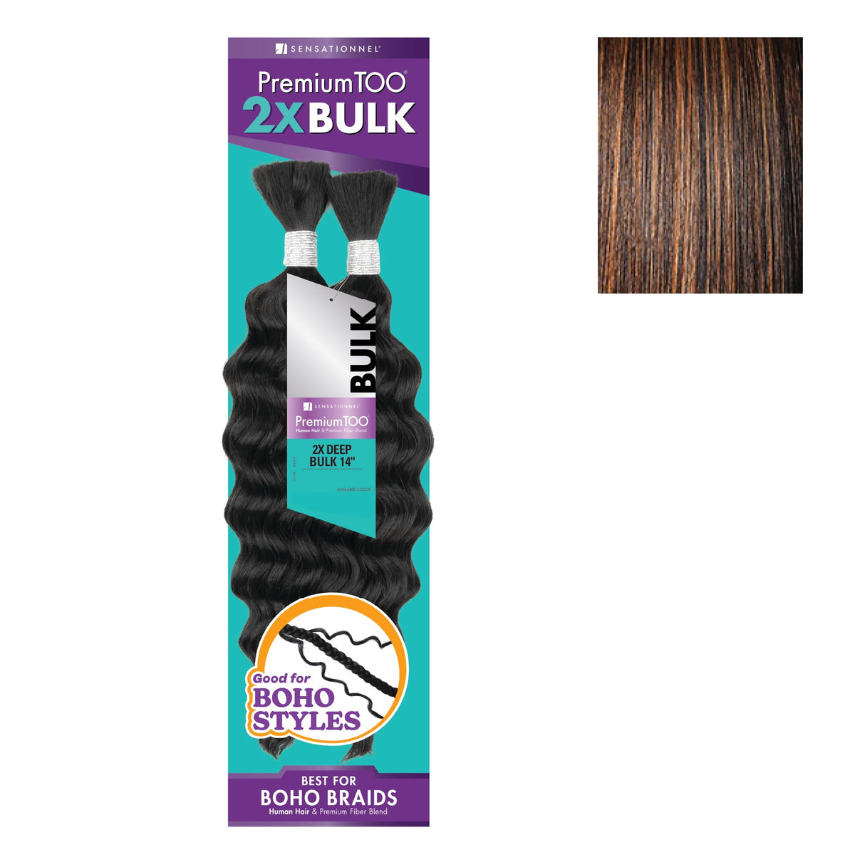 Sensationnel PremiumToo Bulk Weaving-2X Deep,1 Pack 14 inch, S1B/30