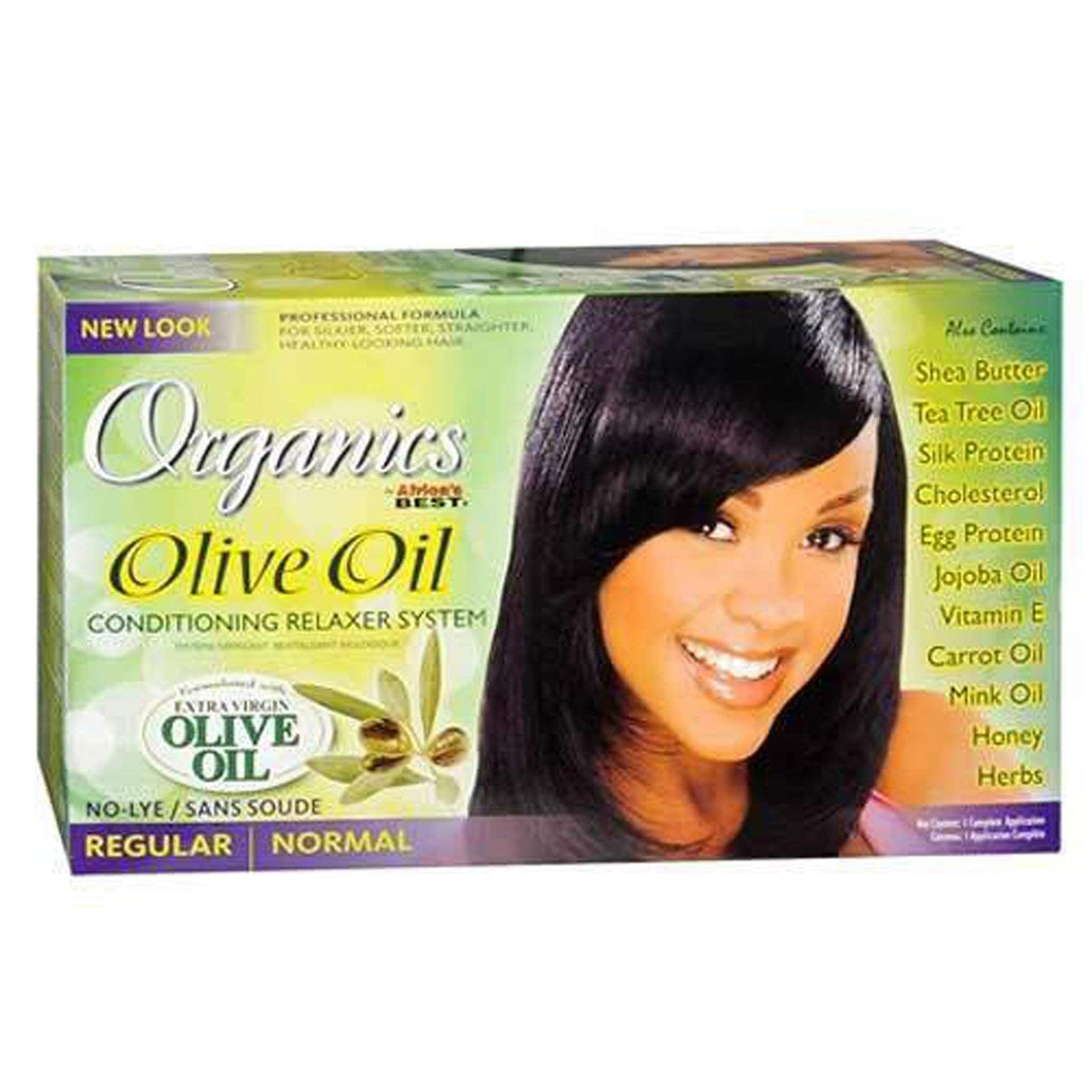 Africa's Best Organic Relaxer Regular / Normal No-Lye (Case of 6) by Africa's Best