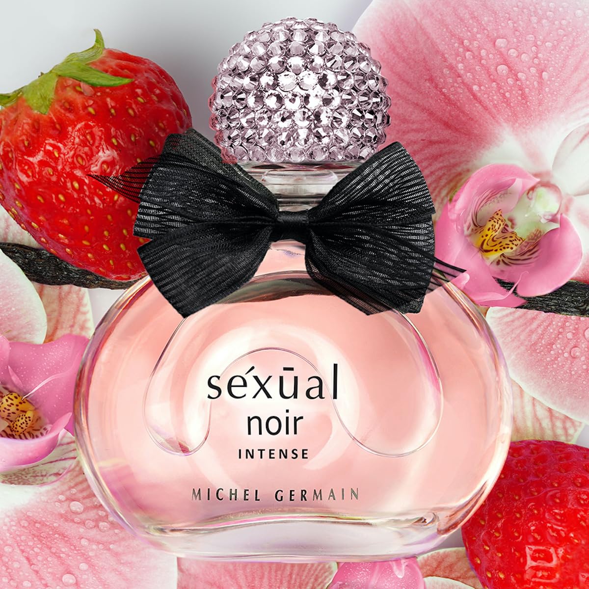 Michel Germain Sexual Noir Eau de Parfum Intense Perfume for Women, Notes of Sweet Strawberries, Pink Orchid, Warming Vanilla, 1.4 Fl Oz Beauty & Personal Care Michel Germain