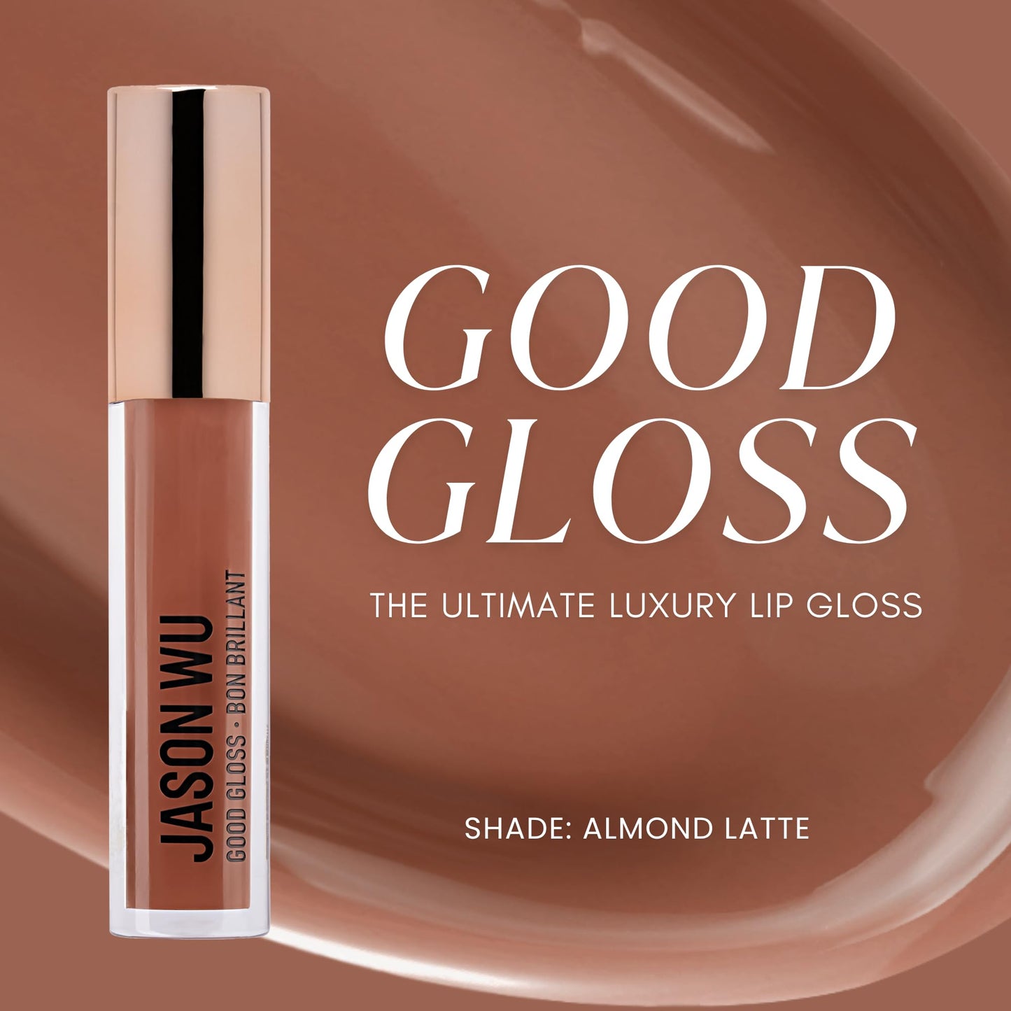 Jason Wu Good Gloss - Hydrating Non-Sticky Lip Gloss - GG02 Almond Latte Beauty & Personal Care Jason Wu