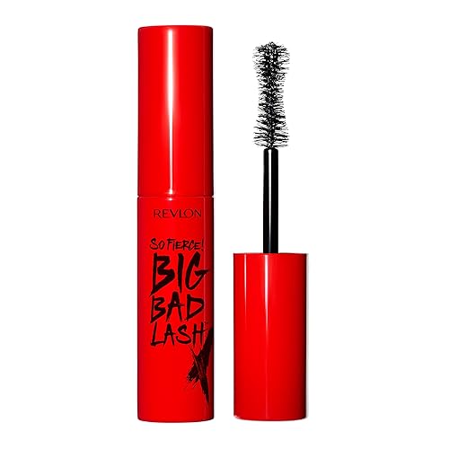 Revlon Mascara, So Fierce Big Bad Lash Eye Makeup, Volumizing, Lasts up to 24 Hours, No Clump, Smudge-Proof, Flake-Free, 761 Black, 0.34 fl oz Beauty & Personal Care REVLON