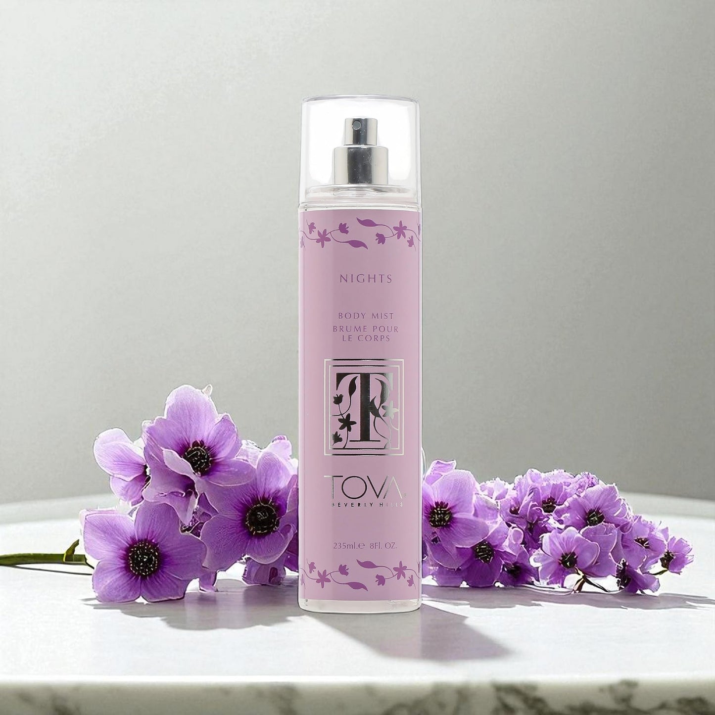 Tova Nights Body Mist - Award-Winning Spicy Floral Perfume Mist for Women with White Lily, Peony & Patchouli - Sensual Long-Lasting Evening Body Spray Beauty & Personal Care Tova