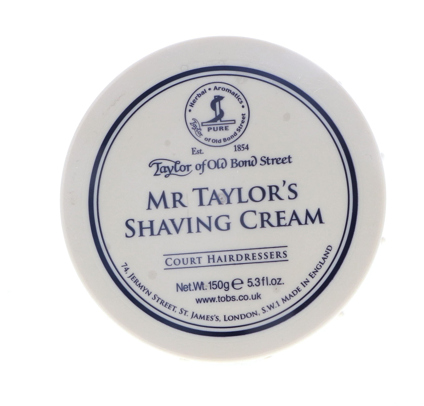 Taylor of Old Bond Street Mr. Taylor's Shaving Cream Jar Beauty and Personal Care Taylor of Old Bond Street