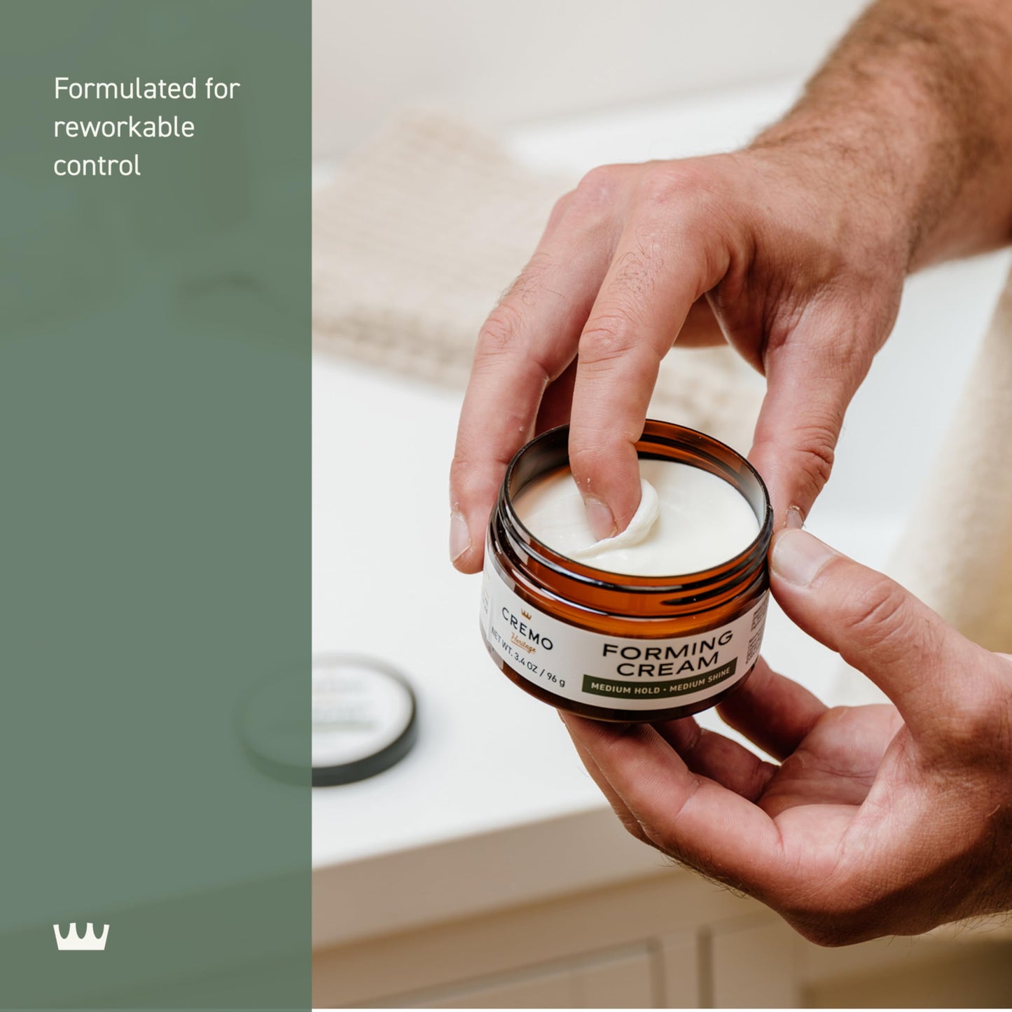 Cremo Hair Styling Cream, Premium Barber Grade Hair Products, 3.4 Oz Beauty & Personal Care Cremo