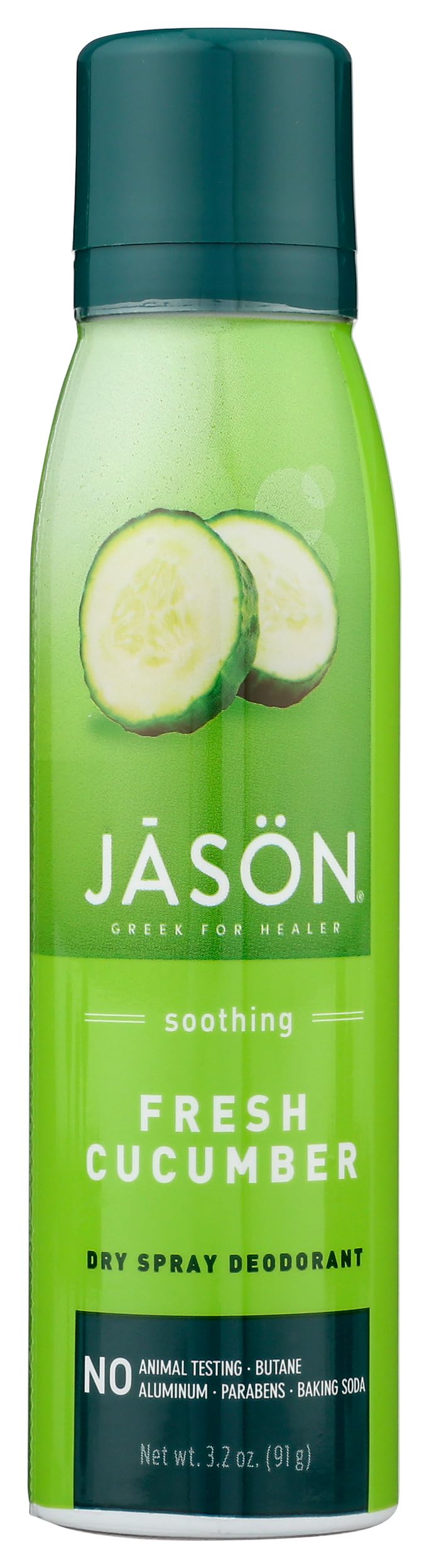 Jason Dry Spray Deodorant, Soothing Fresh Cucumber, 3.2 Oz Beauty and Personal Care JASON