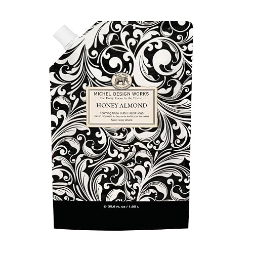Michel Design Works Honey Almond Foaming Hand Soap Refill Beauty & Personal Care Michel Design Works