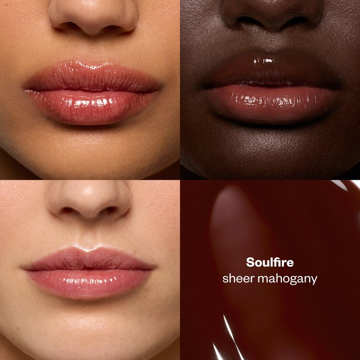 Kosas Lip Pulse Lip Plumper Gloss - Non-Sticky Hydrating Lip Gloss with Warming-Cooling Tingle, Mirror Shine Finish, Visibly Fuller Lips, Soulfire Beauty and Personal Care Kosas