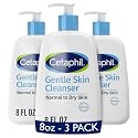 Cetaphil Face Wash, Hydrating Gentle Skin Cleanser for Dry to Normal Sensitive Skin, 8 oz 3 Pack, Fragrance Free, Soap Free and Non-Foaming Beauty & Personal Care Cetaphil