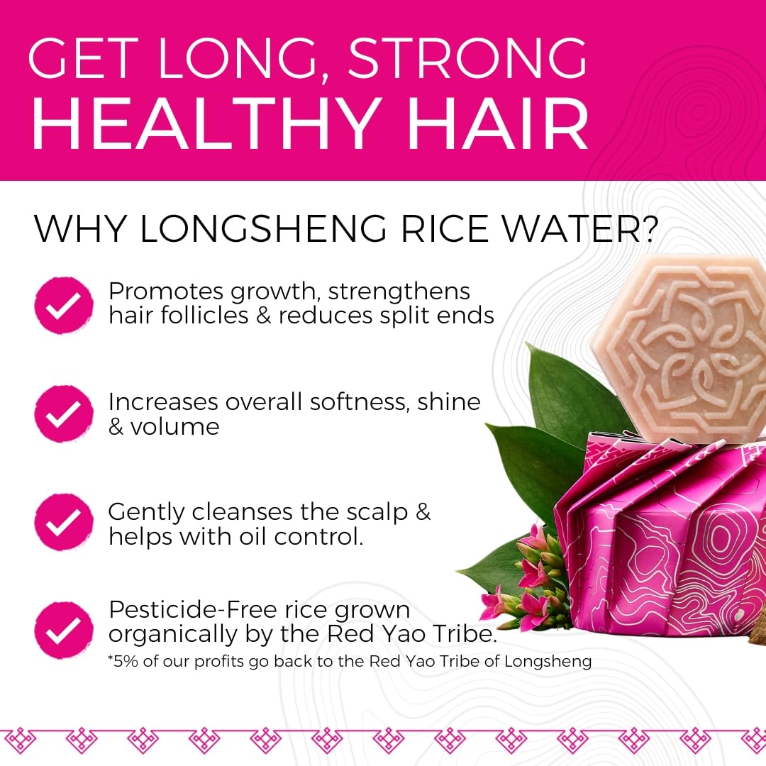 Viori Coconut Bliss Advanced Repair and Moisturizing Shampoo Bar - Made with Rice Water for Hair Growth - Handcrafted Sulfate Free Shampoo Beauty & Personal Care Viori