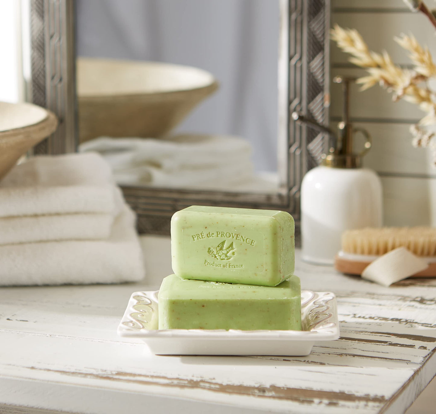 Pre de Provence Artisanal Soap Bar, Natural French Skincare, Enriched with Organic Shea Butter, Quad Milled for Rich, Smooth & Moisturizing Lather Beauty & Personal Care Pre de Provence