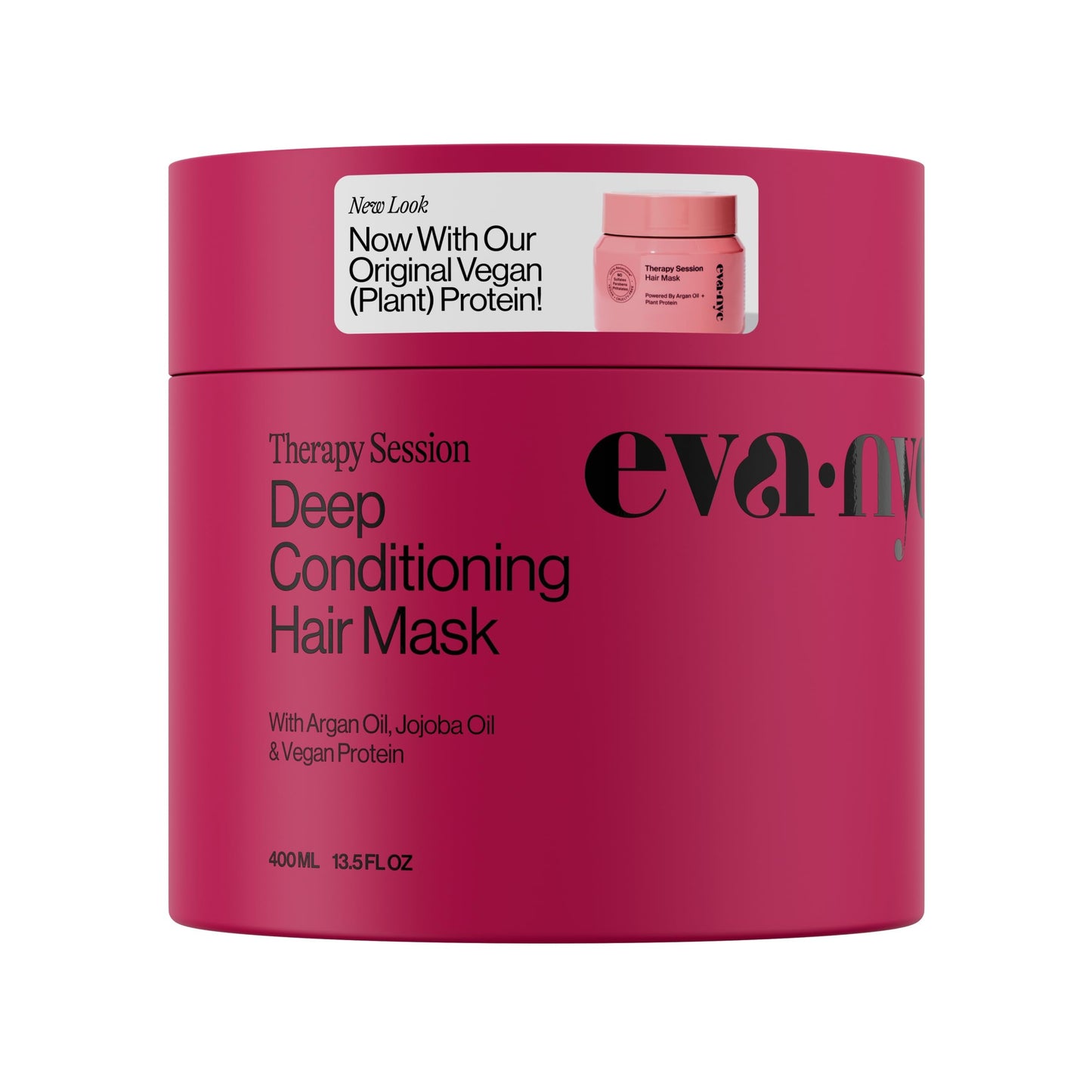 Eva NYC Therapy Session Deep Conditioning Hair Mask with Vegan Protein, Jojoba Oil + Argan Oil - Hydrate, Soften + Repair Hair Strength - Sulfate Free Beauty and Personal Care EVA·NYC
