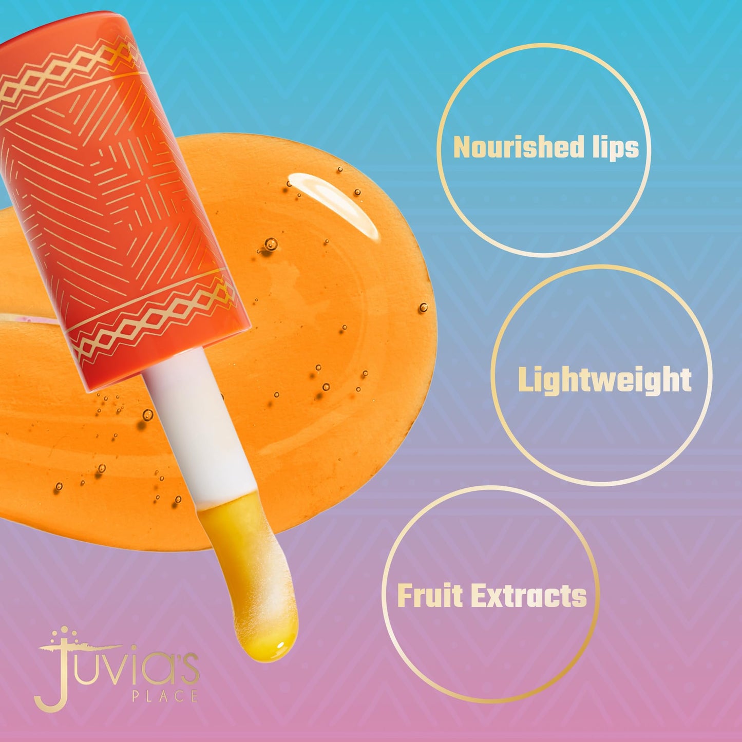 Juvia's Place Magic Lip Oil - Sweet Orange - Smooth, Hydrating w/Vitamin E for Soft, Glossy, Juicy Lips - Infused with Fruit Extracts - Tinted, Beauty & Personal Care Juvia's Place