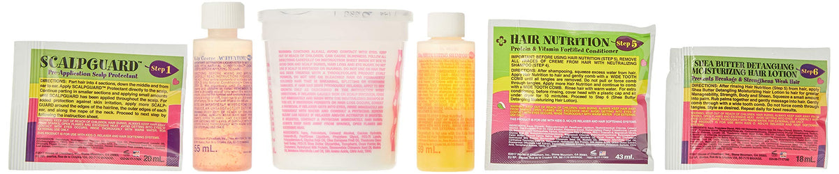 Kids Originals by Africa's Best Natural Conditioning Relaxer System, No Lye Formula, For Kids Coarse Hair, enriched Extra Virgin Olive Oil, Shea