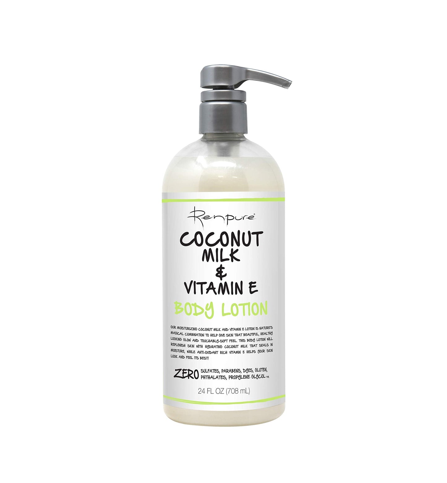 Renpure Originals Coconut Milk & Vitamin E Body Lotion, 24 Ounce Beauty & Personal Care RENPURE