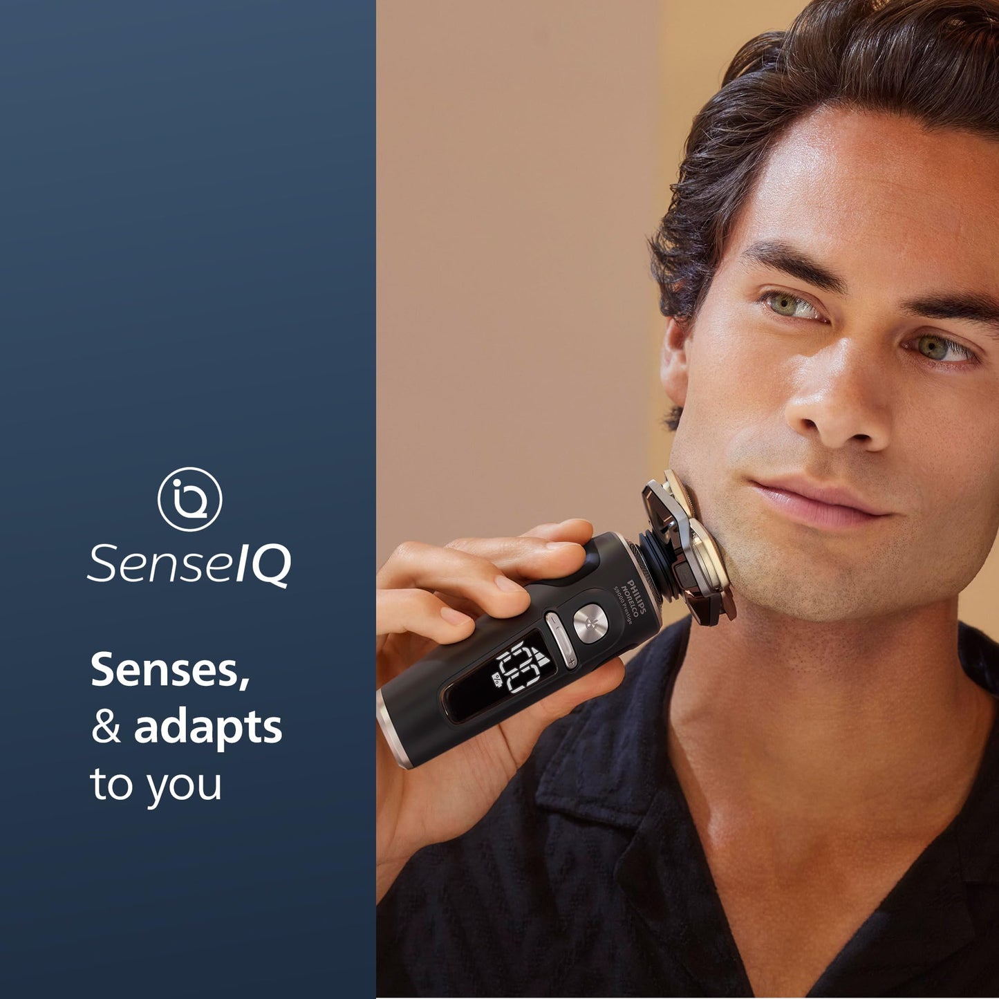 Philips Norelco S9000 Prestige Electric Shaver with Qi-Charger, Precision Trimmer and Premium Case, SP9872/86 Beauty and Personal Care Norelco