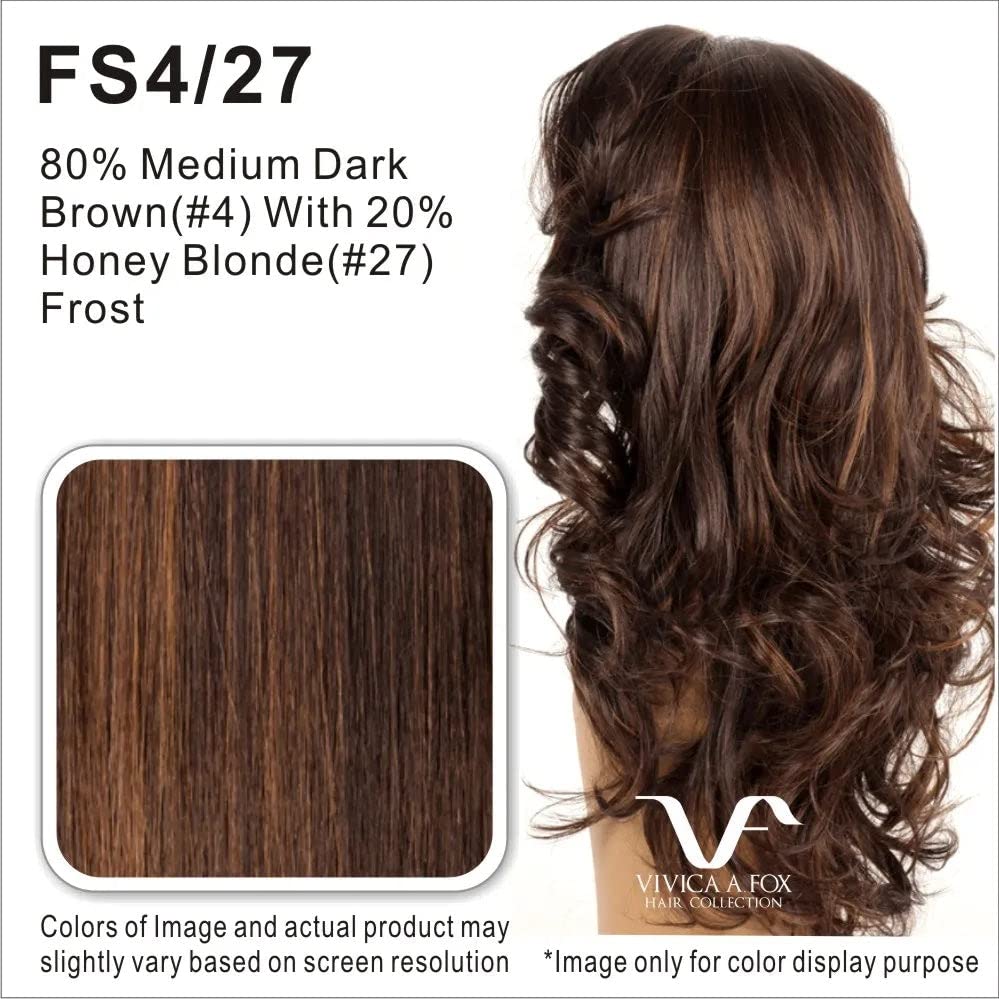 Vivica A. Fox Amore Mio Collection 22? Layered Loose Deep Wave with Front Bang High Heat Synthetic Hair - AW-KATRINA (FS4/27)