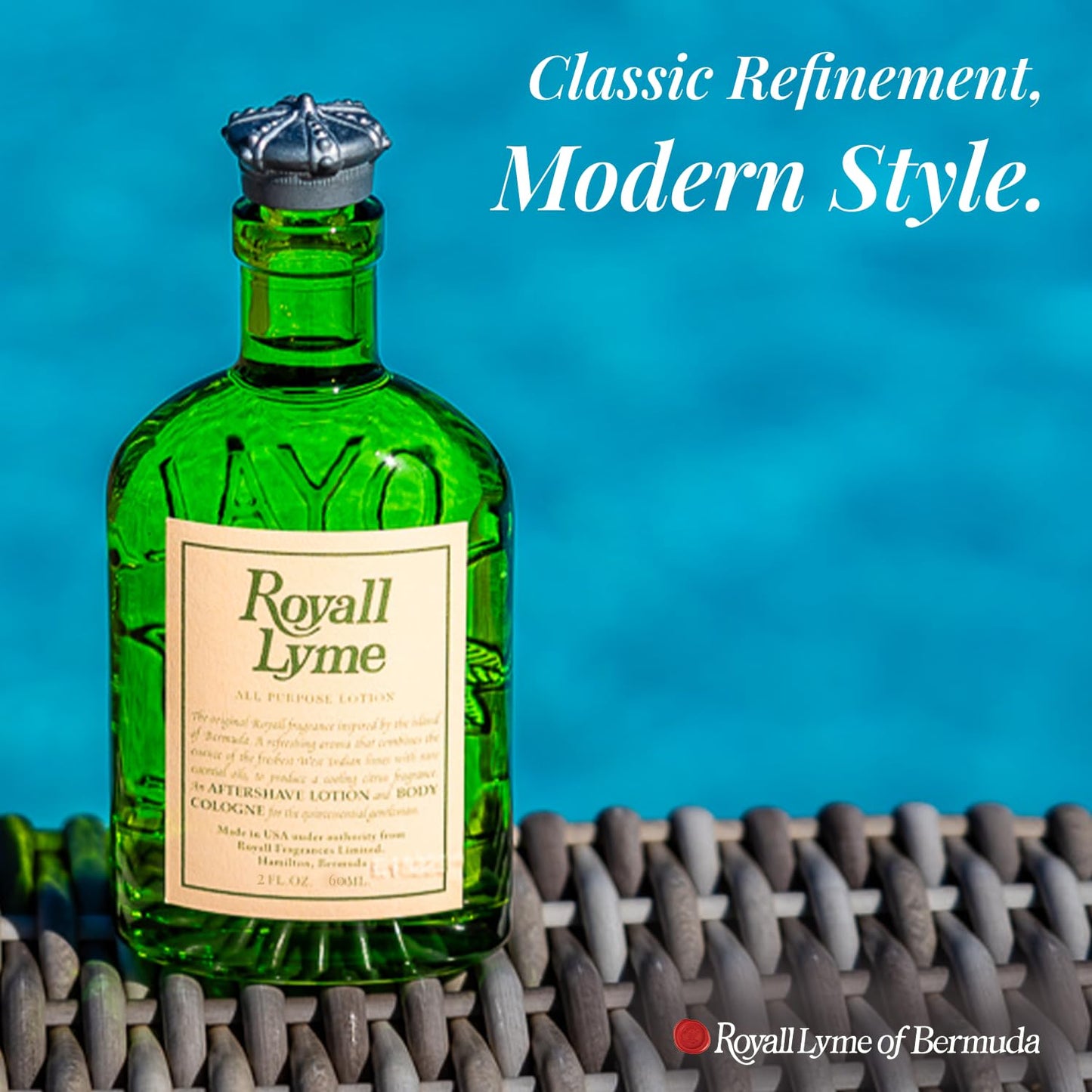 ROYALL LYME, Men's Heritage Cologne, Inspired by Bermuda - 2 Fl oz Splash Beauty & Personal Care ROYALL LYME