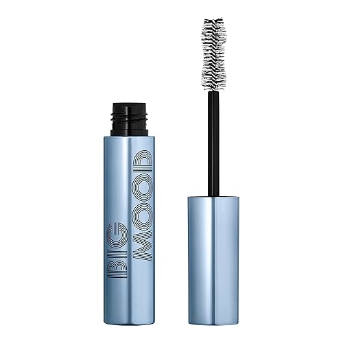 e.l.f. Big Mood Waterproof Mascara, Instantly Creates Long-Lasting, Bold & Lifted, Voluminous Lashes, Infused with Jojoba Wax, Black, 0.30 fl Oz Beauty & Personal Care e.l.f.