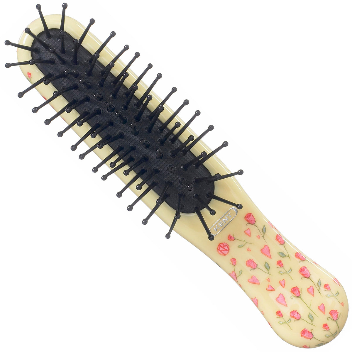 Kent ARTH1 Baby Hair Brush, Hair Brush for Kids, Small Brushes for Hair and Travel Brush Hair Detangler with Non-Scratch Nylon Bristles for Gentle