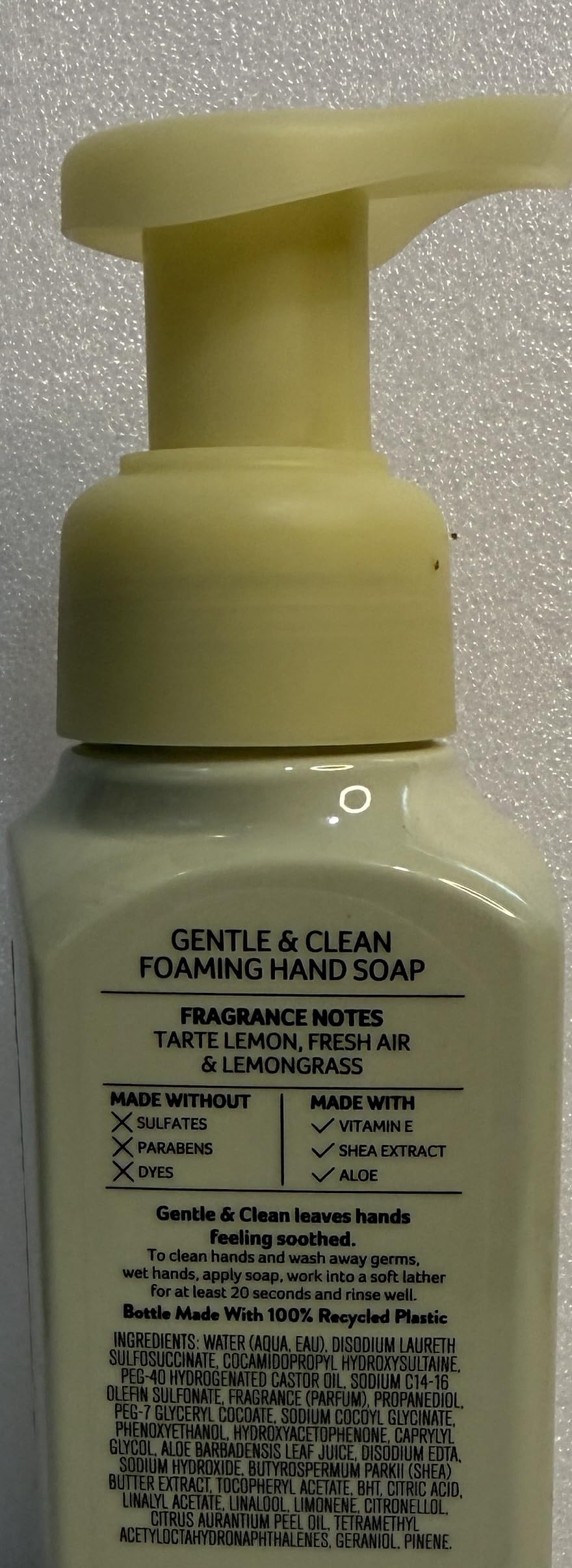 Bath & Body Works Laundry Room Lemon Gentle Foaming Hand Soap 2-Pack - Fresh Citrus Hand Wash Set Beauty & Personal Care Bath & Body Works